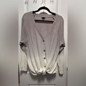 Size 2 Torrid Two-Tone Sweater